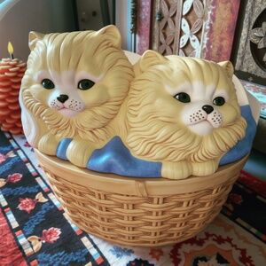 Cat-Themed Cookie Jar